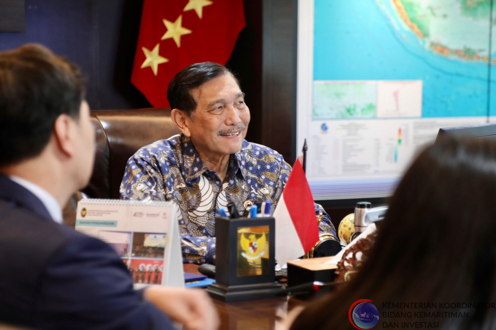 Menko Luhut Meeting Bersama Mr Yu Xinguo Deputy Secretary CPC