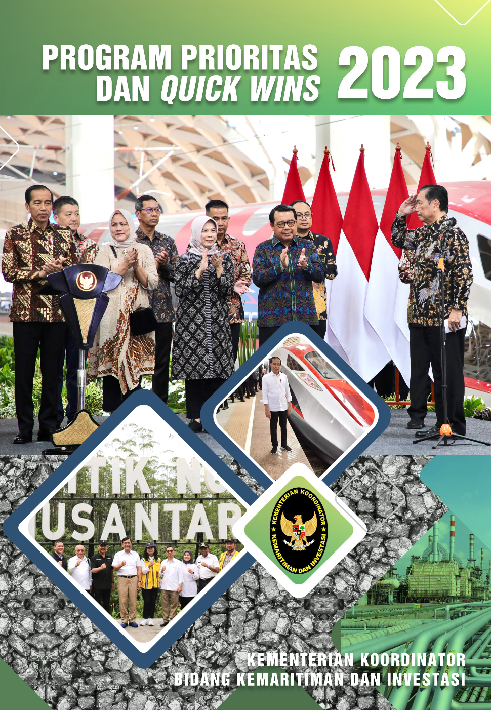 Program Prioritas dan Quick Wins Kementerian Koordinator Bidang Kemaritiman dan Investasi Tahun 2023