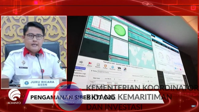 Pemerintah Jamin Keamanan Siber KTT G20