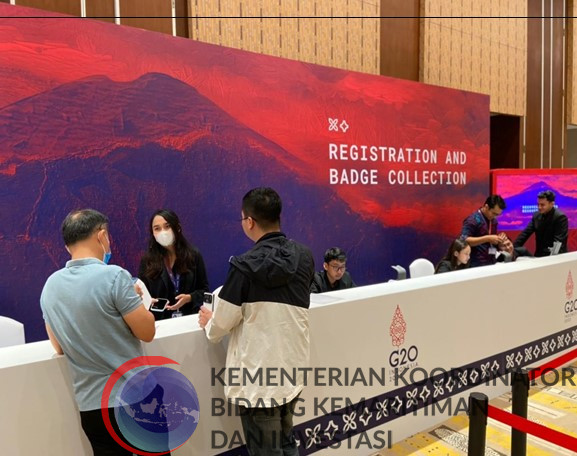 Sekretariat G20 Distribusikan Tanda Pengenal untuk Jurnalis