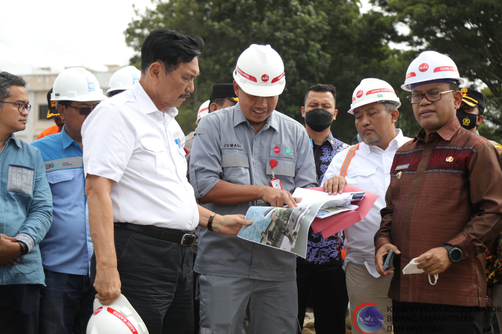 Kunjungi Lokasi F1H20, Menko Luhut: Target 20 Februari Selesai
