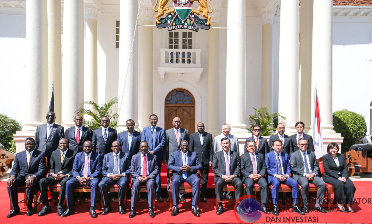 Menko Luhut Lakukan Kunjungan Kerja di Tiga Negara di Afrika