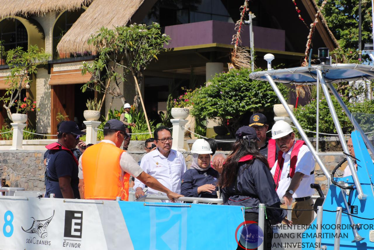 Meningkatkan Pariwisata di Bali: Menko Luhut Tinjau KEK Sanur, Pelabuhan Pelindo, dan Kapal Pembersih Sampah Laut