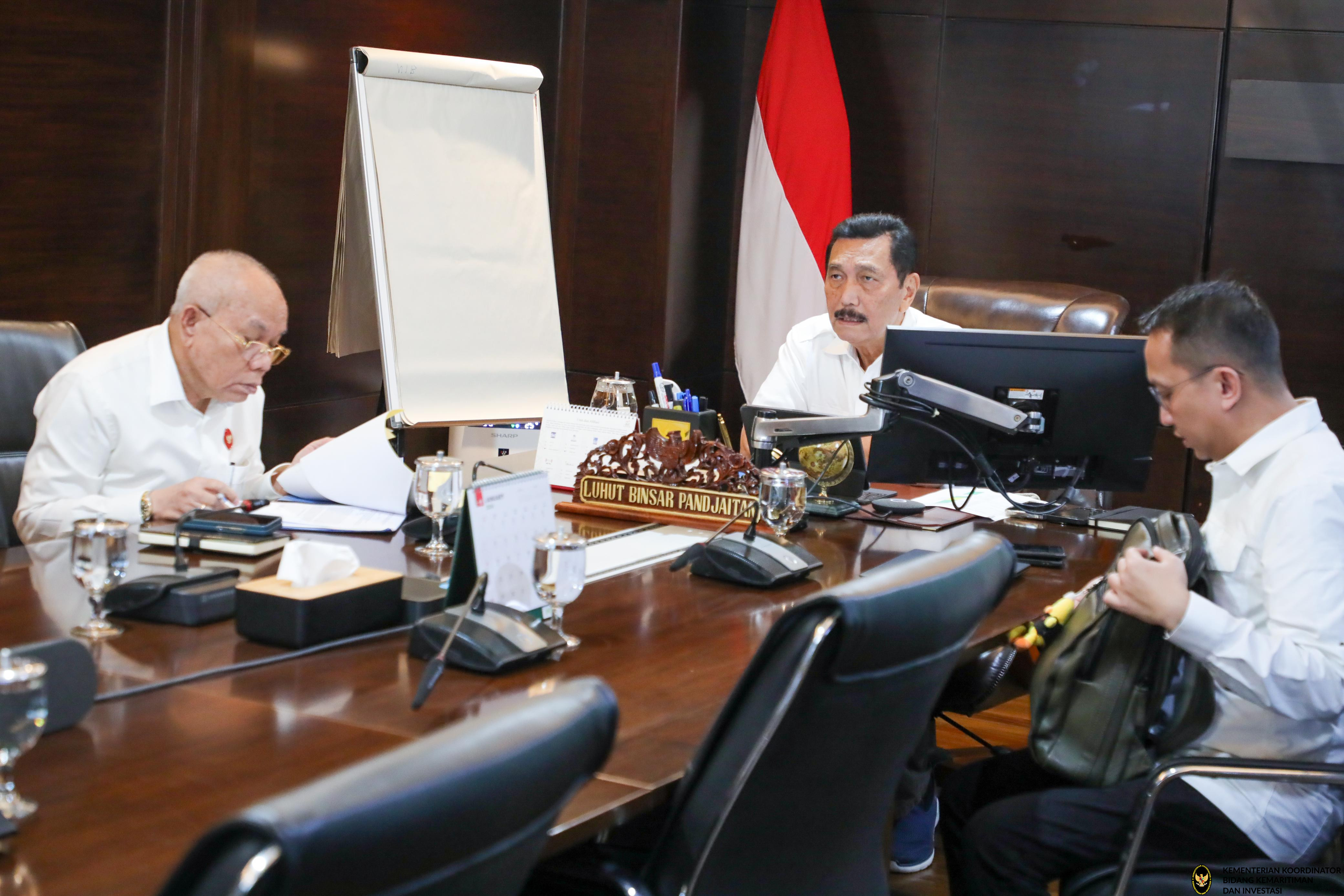 Investigasi Terhadap Insiden PT ITSS Berlanjut, Menko Luhut Ingatkan untuk Tindak Tegas