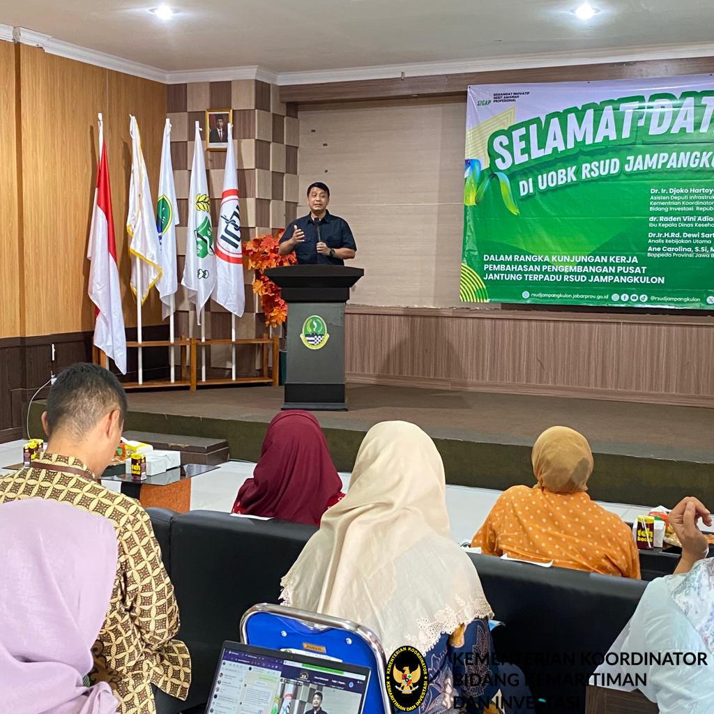 Kemenko Marves Dukung Pengembangan Pusat Jantung Terpadu RSUD Jampangkulon