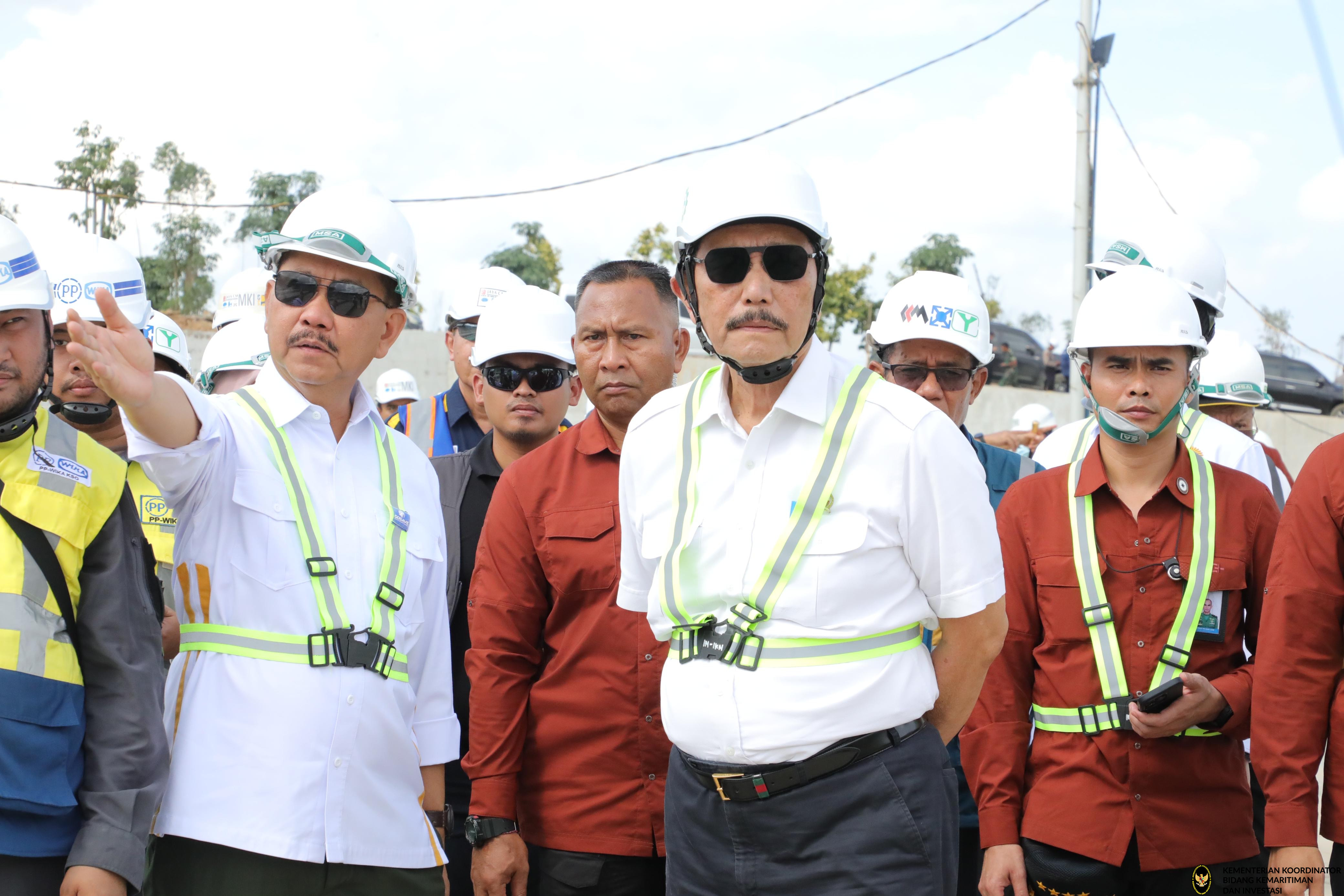 Menko Luhut Optimis Pembangunan IKN Capai 80% pada Agustus Mendatang
