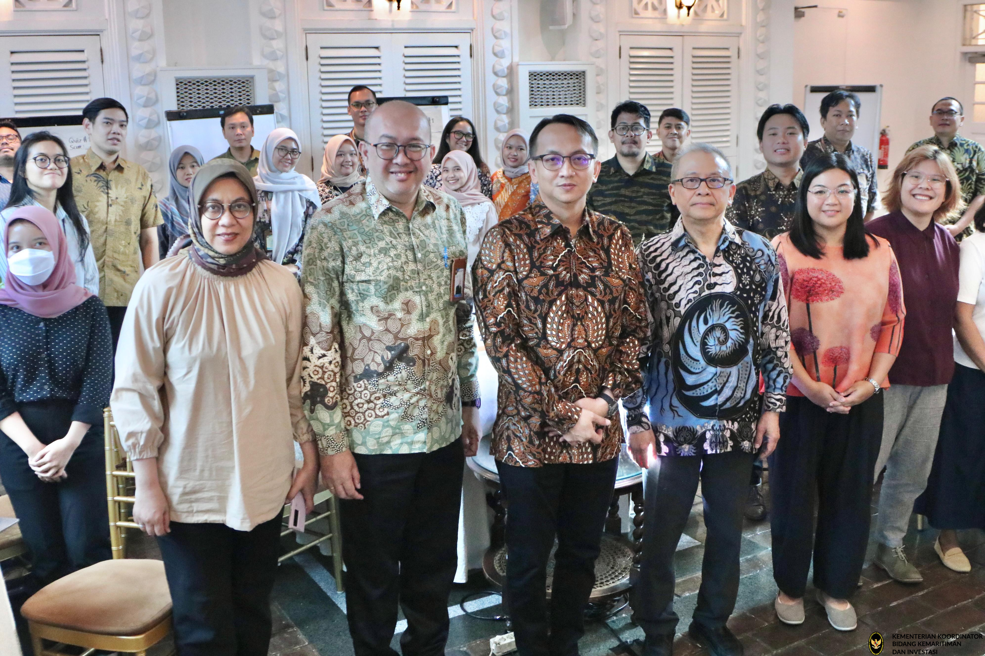 Training Workshop MfDR dan DMF: Mengoptimalkan Pengembangan Proyek di Lingkungan Kementerian Koordinator Bidang Kemaritiman dan Investasi