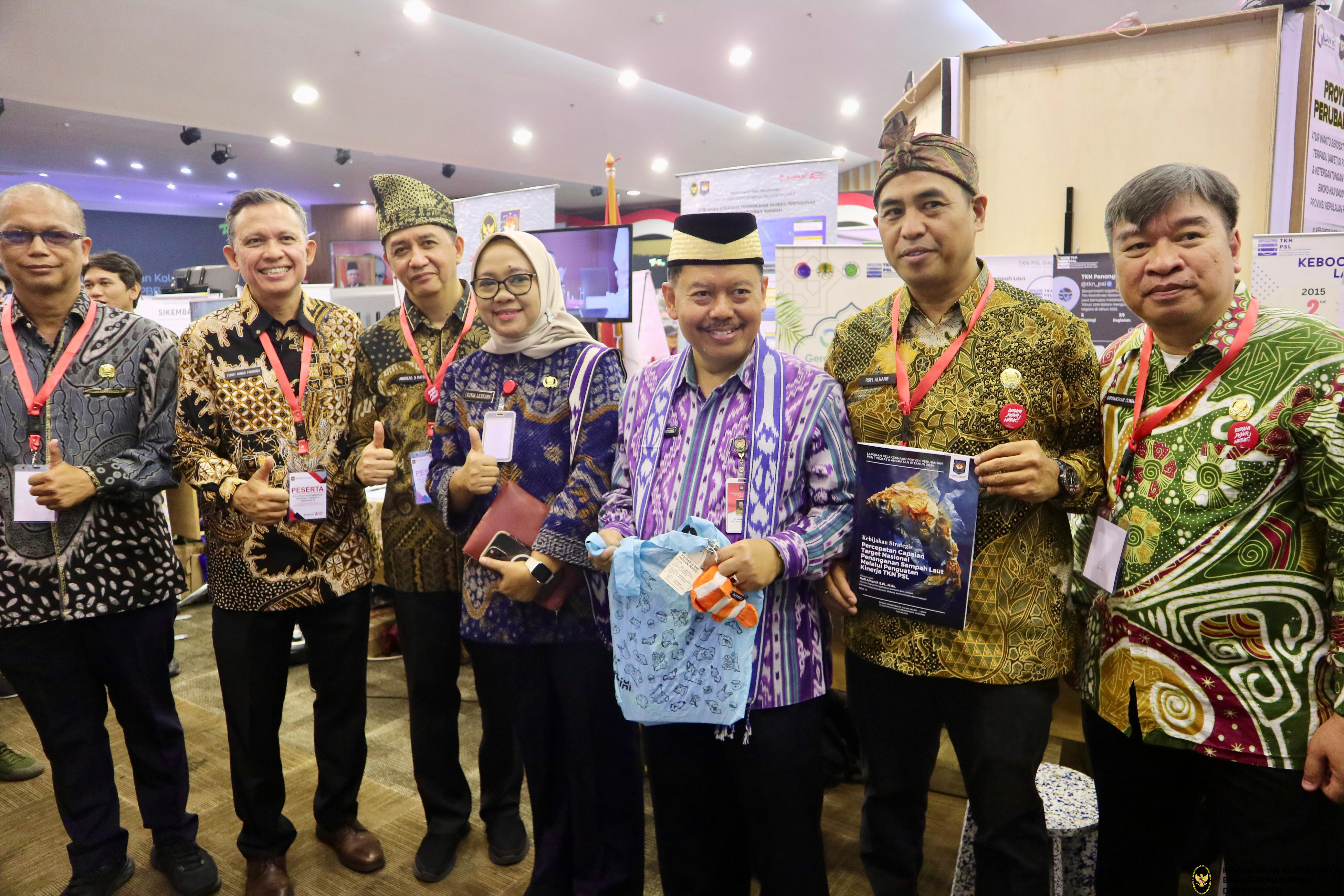 Kemenko Marves Ramaikan Expo Hasil Proyek Perubahan Kepemimpinan Strategis di Kemendagri