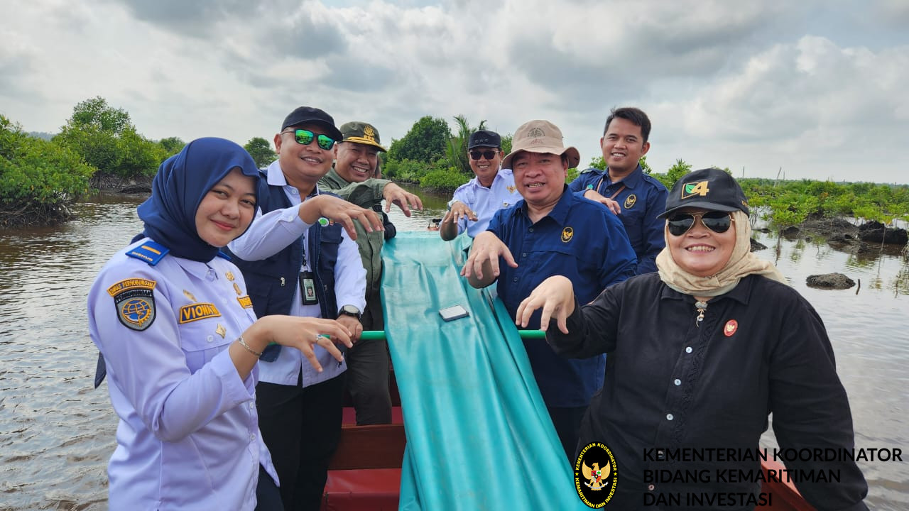 Kemenko Marves Dorong Percepatan Pemenuhan Protokol Ekspor Kelapa dan Rehabilitasi Mangrove di Kabupaten Indragiri Hilir, Riau