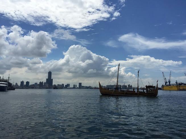 Kapal Spirit of Majapahit Sampai di Taiwan Kapal Spirit of Majapahit Sampai di Taiwan