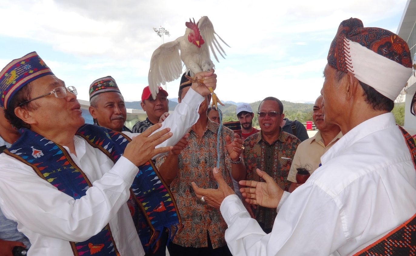 Menko Rizal Ramli Disambut Secara Adat Labuan Bajo8
