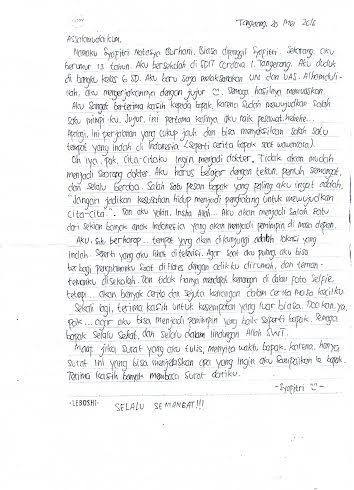 surat reporter cilik
