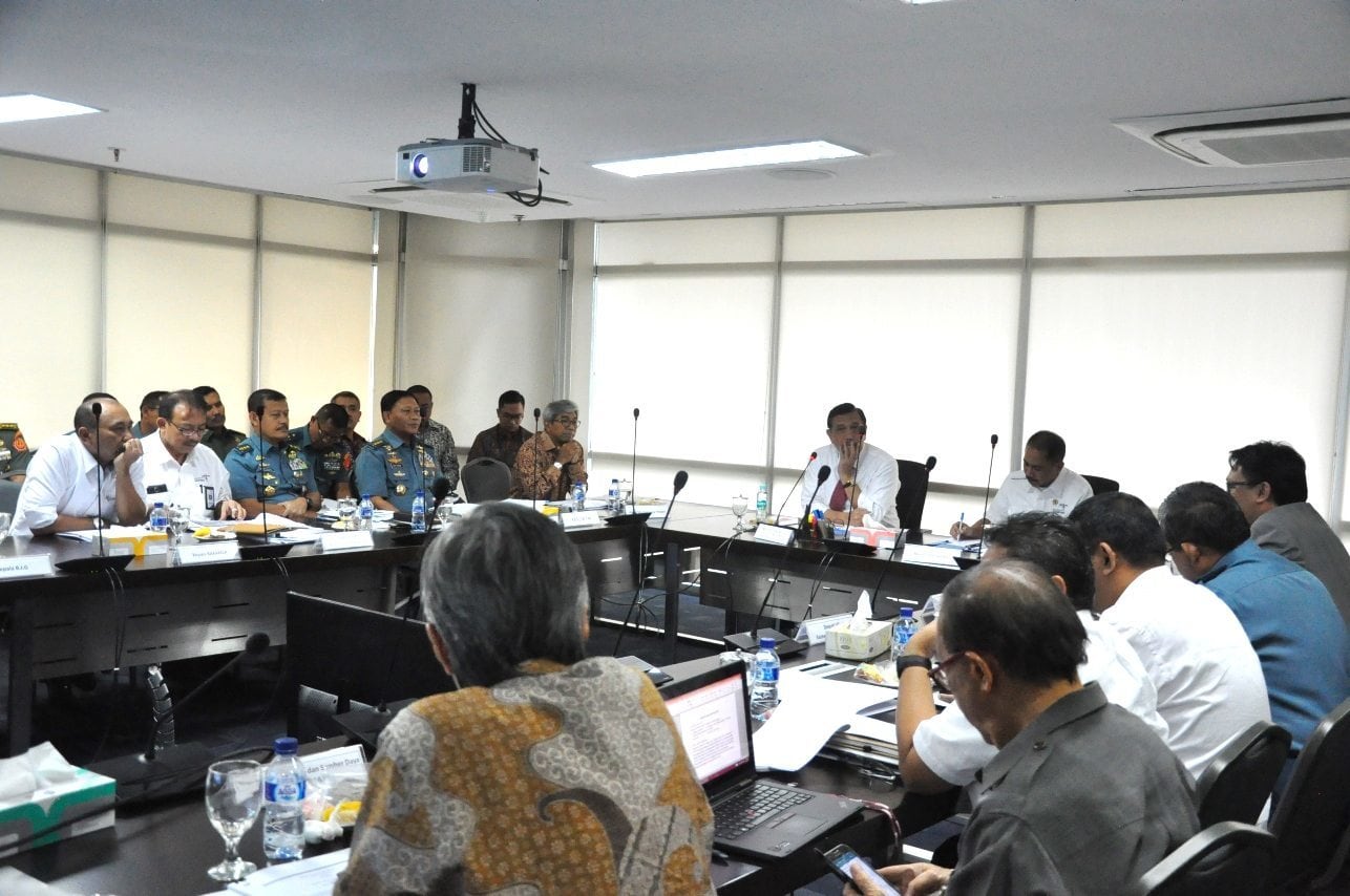 Rapat Koordinasi Tingkat Menteri Terkait Finalisasi Rancangan Peraturan Pemerintah Tentang Kebijakan Kelautan