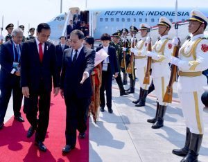 Ketibaan Presiden RI dan Rombongan di Hangzhou, RRT, 2 September 2016