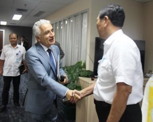 Menteri Koordinator Bidang Kemaritiman Luhut B. Pandjaitan Terima Dubes Turki Untuk Indonesia  Mehmet Kadri Şander Gürbüz di Kantor Kemenko Maritim, Jakarta 5 September 2016