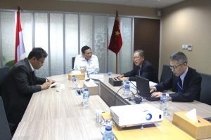 Menteri Koordinator Bidang Kemaritiman Luhut B. Pandjaitan Terima Presiden Director INPAX Mr. Shunichiro Sugaya di Kantor Kemenko Maritim, Jakarta 5 September 2016