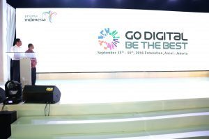 Menko Maritim, Luhut B. Pandjaitan dan Menpar RI secara resmi membuka acara Rakornas Kemenpar III "Go Digital Be The Best" di Jakarta (15/9)