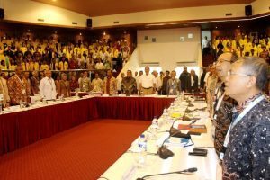 Menteri Koordinator Bidang Kemaritiman Luhut B Pandjaitan Hadiri FGD  Konsorium Riset Migas Kelautan "Realisasi Visis Eksplorasi Migas Nasional dan memberikan keynote speech nya di Gd Auditorium Djokosetono, Fakultas Hukum Universitas Indonesia, Depok 7 September 2016