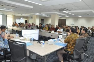 Menteri Koordinator Bidang Kemaritiman Maritim Luhut B Pandjaitan hari Jumat (9/9) berikan pengarahaan kepada pejabat eselon 1.2 dan 3 lingkup Kemenko Kemaritiman di kantor Menko, 9 September 2016