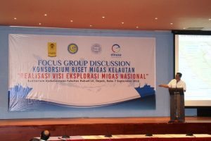 Menteri Koordinator Bidang Kemaritiman Luhut B Pandjaitan Hadiri FGD  Konsorium Riset Migas Kelautan "Realisasi Visis Eksplorasi Migas Nasional dan memberikan keynote speech nya di Gd Auditorium Djokosetono, Fakultas Hukum Universitas Indonesia, Depok 7 September 2016