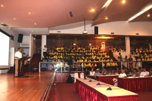 Menteri Koordinator Bidang Kemaritiman Luhut B Pandjaitan Hadiri FGD  Konsorium Riset Migas Kelautan "Realisasi Visis Eksplorasi Migas Nasional dan memberikan keynote speech nya di Gd Auditorium Djokosetono, Fakultas Hukum Universitas Indonesia, Depok 7 September 2016