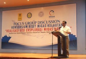 Menteri Koordinator Bidang Kemaritiman Luhut B Pandjaitan Hadiri FGD  Konsorium Riset Migas Kelautan "Realisasi Visis Eksplorasi Migas Nasional dan memberikan keynote speech nya di Gd Auditorium Djokosetono, Fakultas Hukum Universitas Indonesia, Depok 7 September 2016