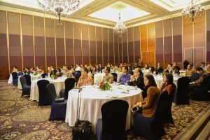 Menko Luhut saat menjadi Pembicara Utama pada Invesment and Economic Roundtable 2016 (dari Deutsche Bank). Di Grandballroom C , Hotel Indonesia Kempinski, Jakarta (3/11)