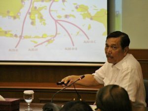 Menko Luhut ceramah kepada anggota PEPABRI , Jakarta (9/01