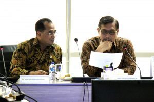 Menko Luhut B Pandjaitan pimpin Rakor Menteri Penandatanganan MOU Detail Engineering Design untuk Pelabuhan Patimban (10/1)