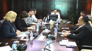 Menko Luhut B Pandjaitan meeting w/ tim world bank dan rektor udayana di Kantor Kemenko Bidang Kemaritiman. (11/1)