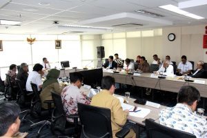 Menteri Koordinator Bidang Kemaritiman Luhut B Pandjaitan Pimpin Rakor Langkah dan Kebijakan Indonesia dalam Kerjasama CTI-CFF di Rupat Selatan Lt.2 Kantor Mariti. (14/2)