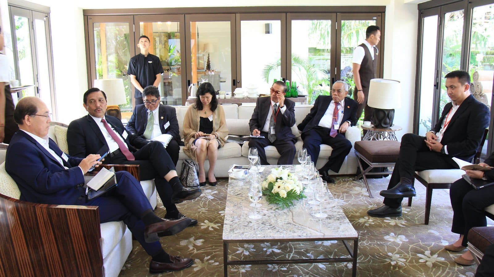 Menko Luhut Terima International Maritime Organization Kitack Lim Menko Luhut Terima International Maritime Organization Kitack Lim