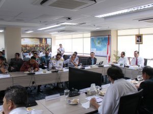 Menko Luhut B. Pandjaitan Pimpin Rakor Persiapan IMF-World Bank Annual Meeting di Bali Tahun 2018 (13/03)