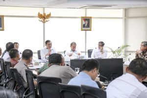 Menko Luhut B. Pandjaitan Pimpin Rakor Persiapan IMF-World Bank Annual Meeting di Bali Tahun 2018 (13/03)