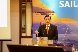 Menteri Koordinator Bidang Kemaritiman Luhut B Pandjaitan Pimpin Rapat Koordinasi Sail Sabang 2017, (29/3)