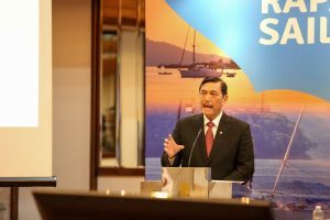 Menteri Koordinator Bidang Kemaritiman Luhut B Pandjaitan Pimpin Rapat Koordinasi Sail Sabang 2017, (29/3)