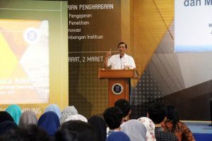 Menko Maritim Luhut Pandjaitan memberikan kuliah umum di ITB, Bandung (01/03/2017)