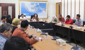 Rapat Sosialisasi GBBS dan Aksi Bersih di Kemenko Maritim, Selasa (04/04).