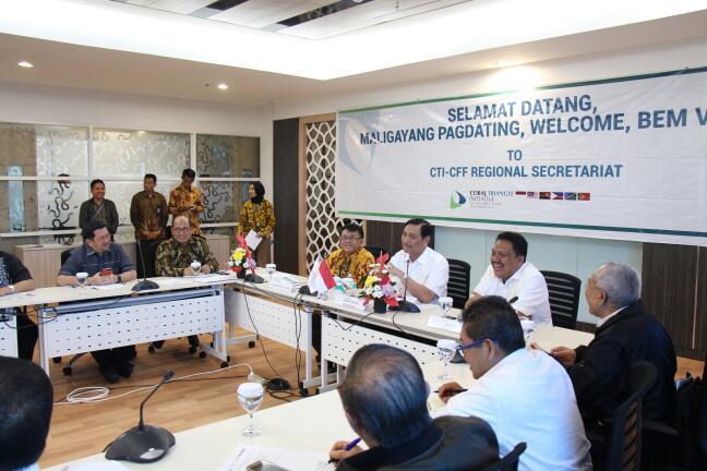 Menko Luhut Minta CTI Aktif Kembangkan Teknologi Manajemen Kelautan Menko Luhut Minta CTI Aktif Kembangkan Teknologi Manajemen Kelautan