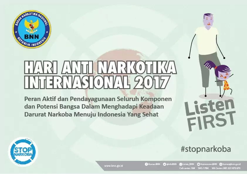 Hari Anti Narkotika Internasional (HANI) 2017 Hari Anti Narkotika Internasional (HANI) 2017