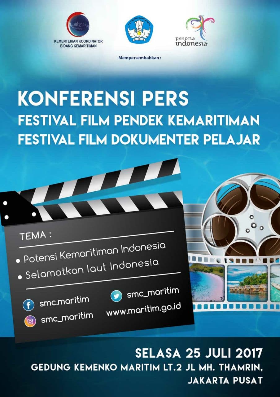 Kemenko Maritim dan Kemdikbud Undang Sineas Muda Ikuti Kompetisi Film Pendek