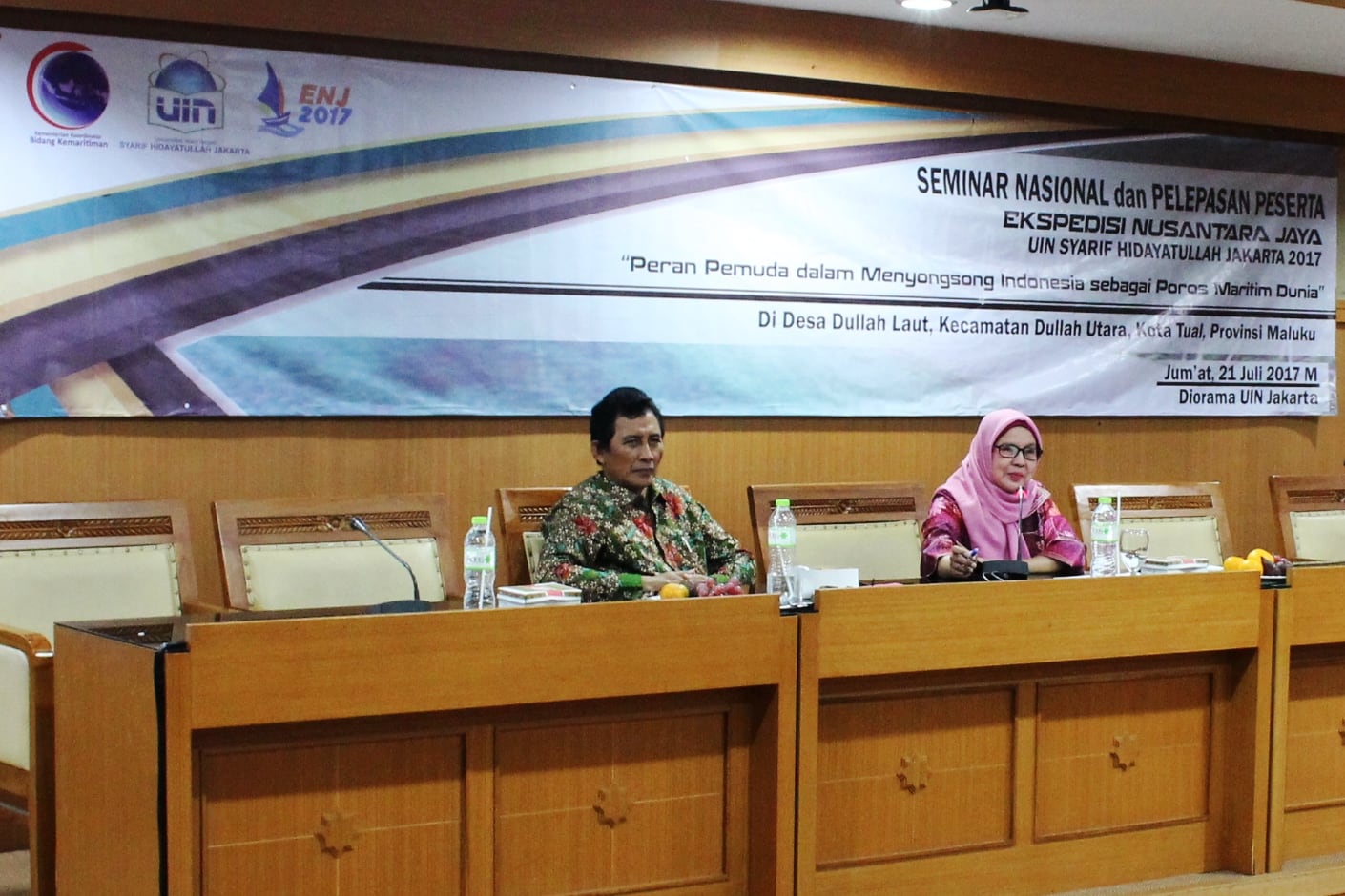 Seminar Pelepasan Ekspedisi Nusantara Jaya (ENJ) dengan tema 