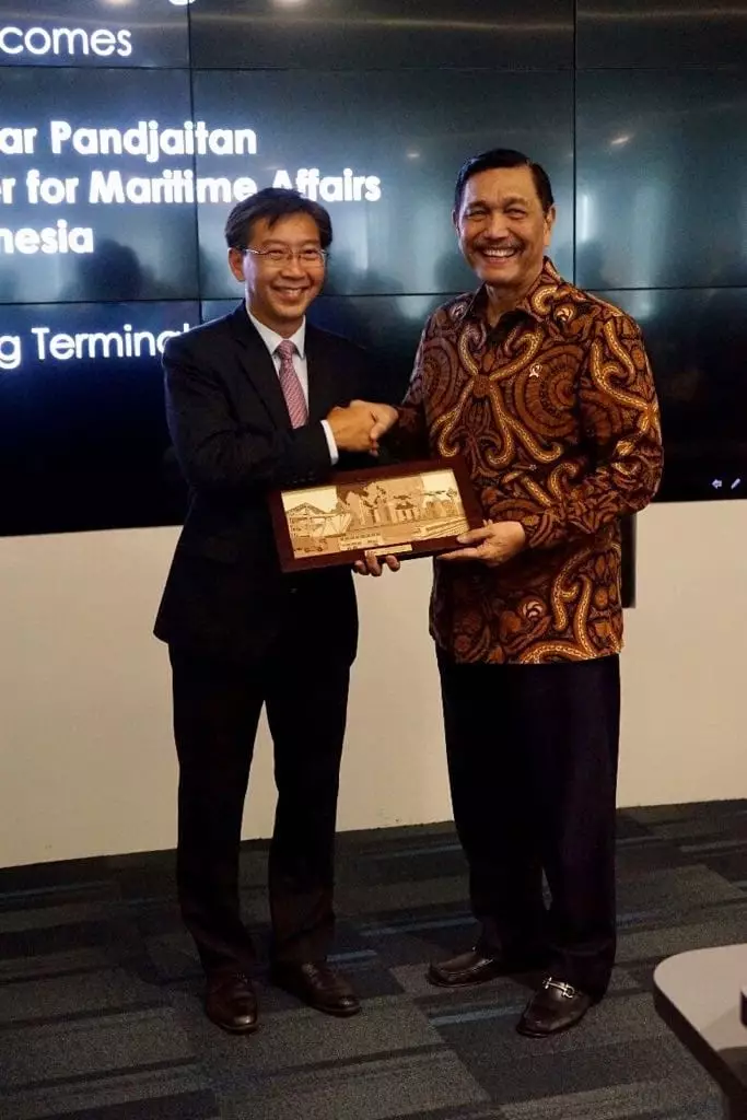 Menko Luhut Kunjungi Port of Singapore Authority (PSA) Menko Luhut Kunjungi Port of Singapore Authority (PSA)