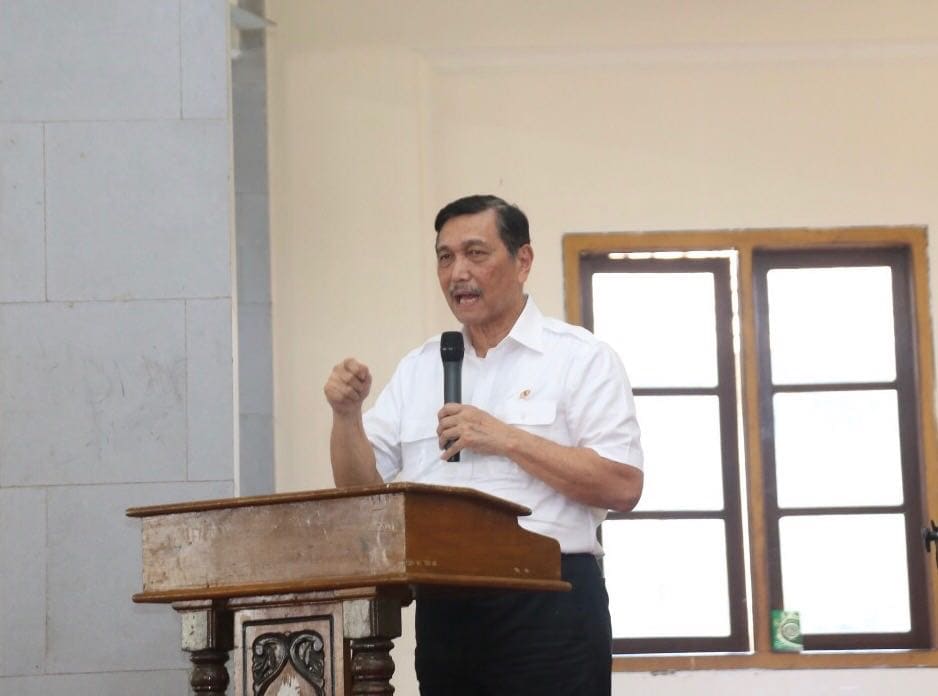 Menko bidang Kemaritiman, Luhut B.Pandjaitan berkunjung dan Menyampaikan Pidato Kebangsaan di Pondok Pesantren Nurul Cholil