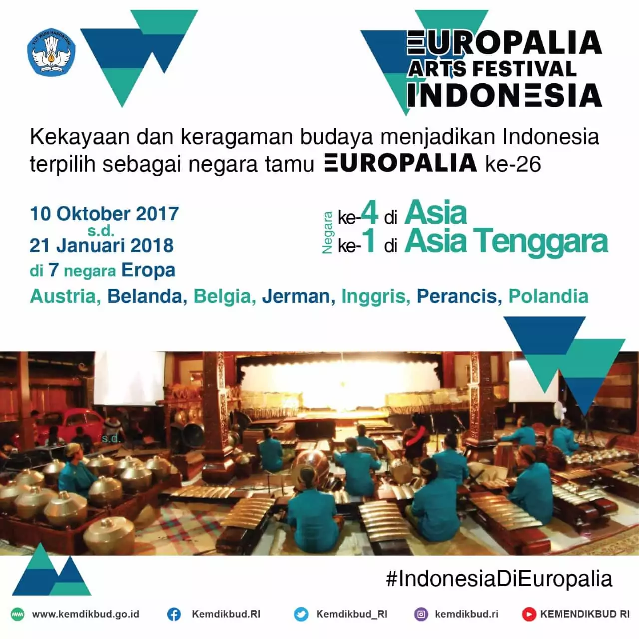 Kebudayaan Nasional Indonesia Menjadi Bintang Europalia 2017 Kebudayaan Nasional Indonesia Menjadi Bintang Europalia 2017