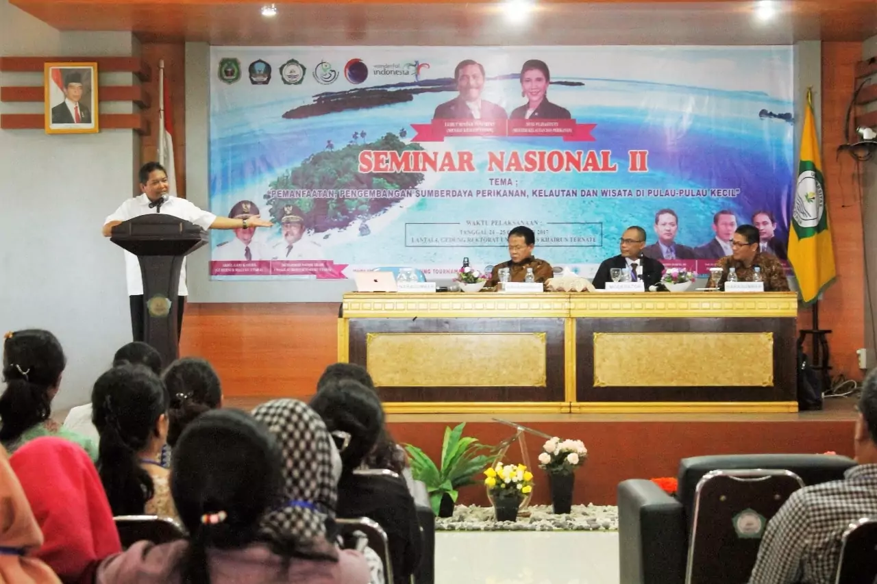 Deputi Bidang SDM,Iptek dan Budaya Maritim Menghadiri Seminar Nasional PPSPK II di Ternate Deputi Bidang SDM,Iptek dan Budaya Maritim Menghadiri Seminar Nasional PPSPK II di Ternate