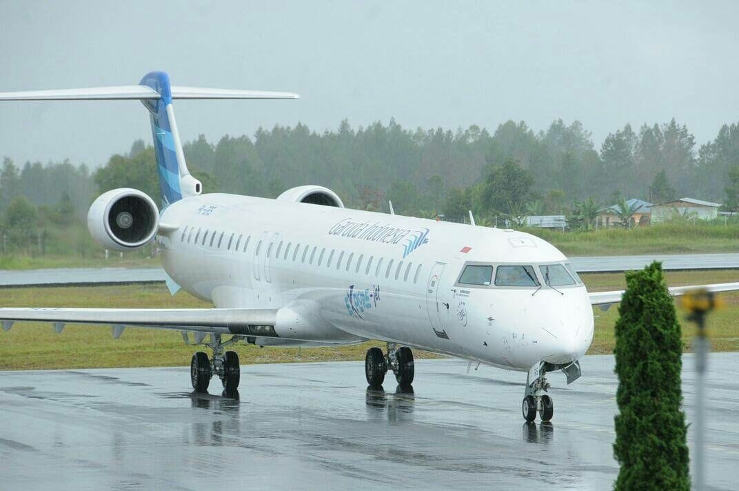 Inaugural International Flight Garuda Indonesia Singapore – Silangit