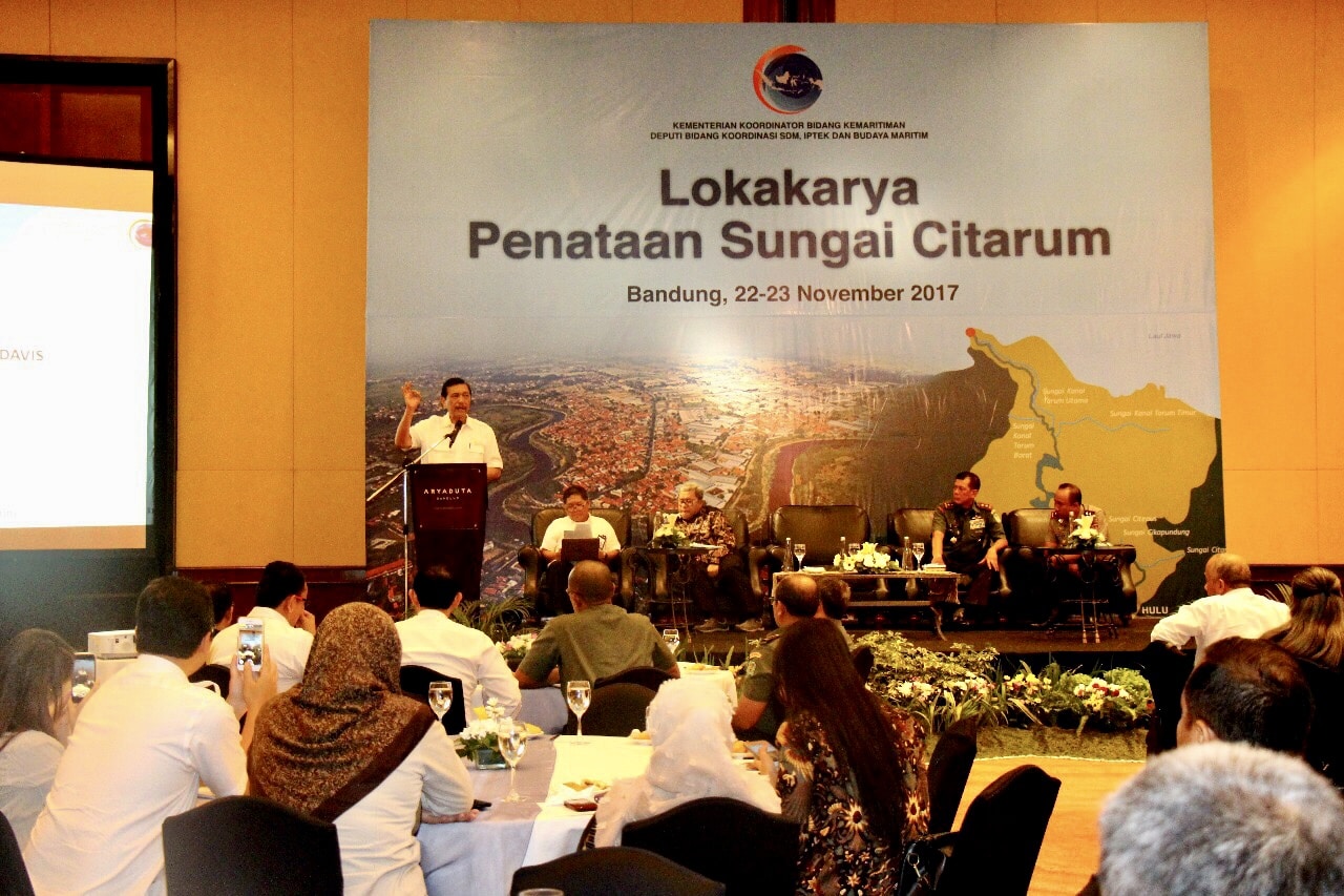 Pemerintah Gandeng Semua Elemen Masyarakat Menata Sungai Citarum