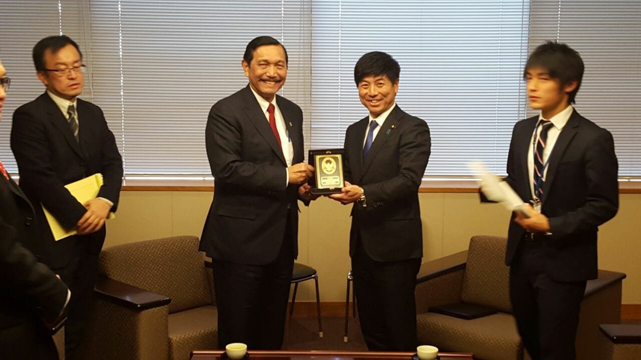 The Joint Press Release by the Ministry of Foreign Affairs of Japan and Coordinating Ministry of Maritime Affairs of the Republic  of Indonesia on the occasion of the visit of Coordinating Minister for Maritime Affairs Lt. Gen. (Retired) Luhut B. Pandjaitan to Japan