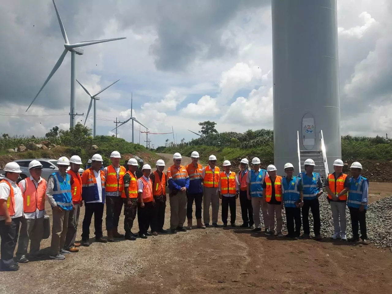 Peresmian PLTB Sidrap Kian Dekat Peresmian PLTB Sidrap Kian Dekat